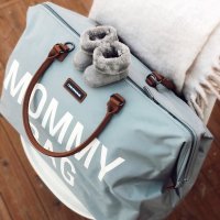 Geanta de infasat Childhome Mommy Bag Gri - 7