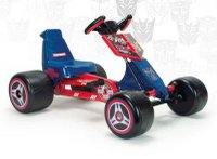 Kart cu pedale Injusa Transformers, design sport, pentru copii de 2-4 ani - 1