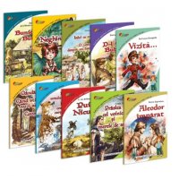 Pachet de 10 carti pentru copii isteti - lecturi de autori romani - 1