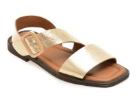 Sandale GRYXX aurii, 5001690, din piele naturala - 1