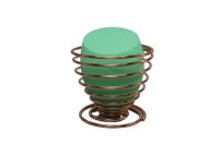 Set de Burete pentru Machiaj cu Suport Metalic, Verde - 2