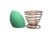 Set de Burete pentru Machiaj cu Suport Metalic, Verde - 3