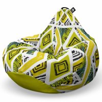 Fotoliu Puf Bean Bag tip Para L Caribbean Lime - 4