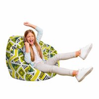 Fotoliu Puf Bean Bag tip Para L Caribbean Lime - 3