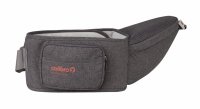 Marsupiu ergonomic 6 in 1 Colibro Honey cu scaun detasabil, Curelele late si confortabile,  Baza ergonomica rigida, Curele late si ajustabile, Onyx - 8