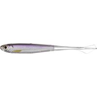 Shad Livetarget Ghost Tail Minnow Drophot, culoare Silver-Purple, 9.5cm, 4buc - 1