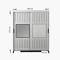 Dulap Pasific Home Fuga - 180 Ceviz Dolap - 6