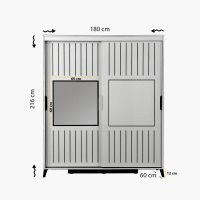 Dulap Pasific Home Fuga - 180 Ceviz Dolap - 7