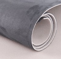 Sul piele sintetica tip Alcantara 0.75 x 2.5m GRI INCHIS tapiterii capitonaje auto - 1