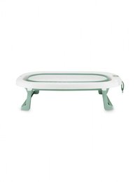 Cadita pliabila cu dop de scurgere Momi Nata Green - 4
