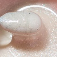 Gel Milky White - Shimmer Obsession Gel Everin 15gr cu Sclipici 09 - 1