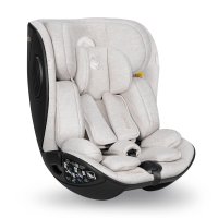 Scaun auto Lionelo Moxie Next i-Size, 40-105 cm, cu tetiera reglabila si inclinare spatar, Bej - 1
