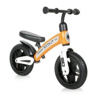 Bicicleta de echilibru Lorelli Scout Air, portocalie, cu roti cu camera, pentru copii de la 2 la 4 ani, sa reglabila - 1