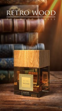 Anfar London Retro Wood, extract de parfum pentru barbati, 100ML - Original Dubai - 3