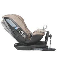 Scaun auto rotativ iSize Coccolle Velsa Taupe Brown cu isofix, top-tether, protectie la impact lateral, reglabil - 6