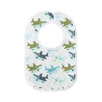 Set 7 bavete bumbac si peva 30 x 19 cm inchidere cu banda velcro unisex - 2