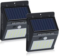 Set 2 Lampi BRIGHT 30 LED Solare cu senzor de miscare si lumina 1 mod ILUMINARE - 1
