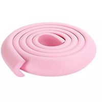 Banda de protectie pentru mobilier Car Boy Safety, spuma roz pastel, 37x900x31x9 mm - 4