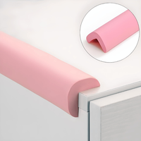 Banda de protectie pentru mobilier Car Boy Safety, spuma roz pastel, 37x900x31x9 mm - 7