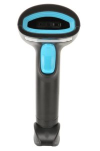 Scaner Coduri de Bare 1D 2D si QR Q-SM55B Negru-Albastru - 1