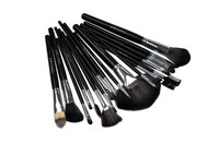 Set 18 Pensule Machiaj Fraulein38 cu Borseta Neagra - 3