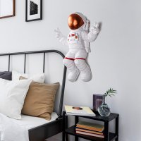 Decoratiune de perete Yak-001 Astronaut Caramiziu 35x47x10 cm - 5