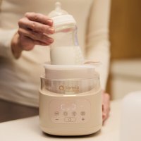 Incalzitor biberoane si sterilizator Lionelo ThermUp 4.0 Roz, recipient detasabil, 400 W, 6 moduri de functionare, functie sterilizare si decongelare, termostat, lumina de noapte, panou tactil, oprire automata - 2