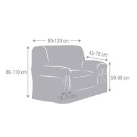 Husa Fotoliu Universal Turin C05, 80-120 cm - 2