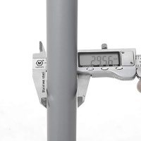 Cuier stender, Songmics, Gri, 87-150x52x166 - 7