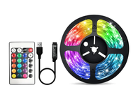 Kit Banda Led RGB Pentru Tv cu conectare USB lungime 2M telecomanda inclusa - 1