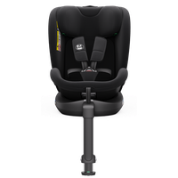 Scaun auto Buf Boof N17 Fix Black pentru copii, iSize, isofix, rotativ 360, cu picior de fixare si pozitie de somn 165 grade - 13