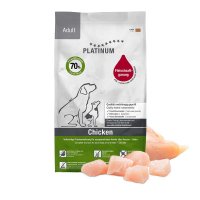 PLATINUM Adult, XS-XL, Pui, hrană uscată câini, semimoist, 5kg - 2