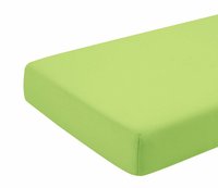 Cearceaf verde KidsDecor cu elastic din bumbac 70 x 160 cm - 2