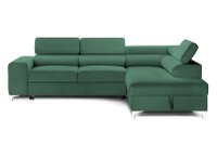 Colțar Extensibil TIME NEW, cu lada depozitare, tetiere reglabile, 285x220x95 cm - 2
