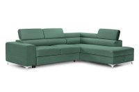 Colțar Extensibil TIME NEW, cu lada depozitare, tetiere reglabile, 285x220x95 cm - 4