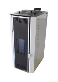 Termosemineu pe peleti Fornello Rossi Camino 35 kW cu pompa Grundfos si arzator din inox - 1