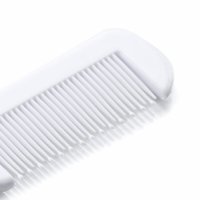 Set perie din peri naturali si pieptene Jane bej - 2
