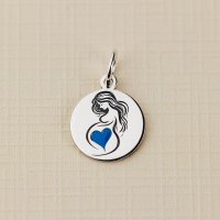 Charm ELM - Boy Mama din Argint 925 - 1