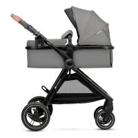 Carucior Kinderkraft Esme 3 in 1, Culoare Moonlight Grey - 6