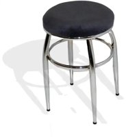 Scaun taburet, Color Homs negru 45 x 30 x 30 cm - 1