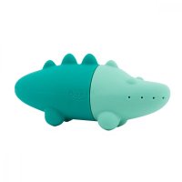 Jucarie stropitoare de baie din silicon Crocodilul Squeezi - 5