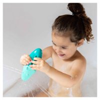 Jucarie stropitoare de baie din silicon Crocodilul Squeezi - 1