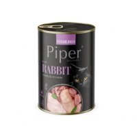 Piper Cat Sterilised cu Iepure, hrana umeda pentru pisici adulte sterilizate, 400 g - 1