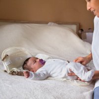 Borseta Baby On Board Armelle Banana cotton - 4