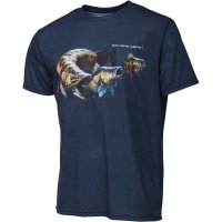 Tricou Savage Gear Cannibal Blue - Marimea S - 1