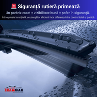 Stergatoare Hibrid TeamCar® pentru Renault Clio II Symbol (2002–2006) – Set Fata - 5