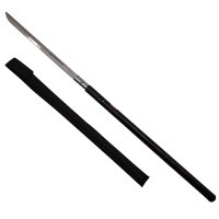 Sabie de vanatoare Ideallstore®, Shaolin Master, model baston, 87 cm, negru, teaca inclusa - 5