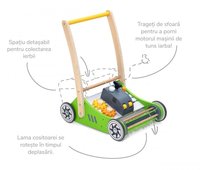UMU Toys Premergator Lemn pentru Bebei - Masina de Tuns Iarba - 1