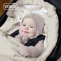 Sac de iarna pentru carucior Voksi Explorer Crem - 1