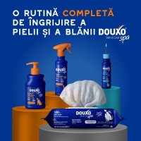 DOUXO SPA Shampoo 2 in 1 Conditioning, șampon și balsam 2în1 câini, descâlcirea blănii, Vanilie și Nucă de cocos, flacon, 250ml - 9